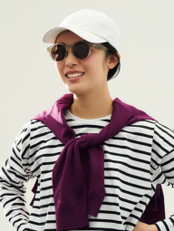 Стильный лонгслив Uniqlo 1159835672 (Белый S)