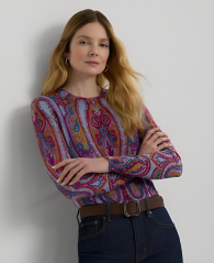 Жіночий лонгслів Ralph Lauren 1159836348 (Фіолетовий XXL)