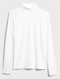 Женский лонгслив Banana Republic водолазка 1159837313 (Белый S)