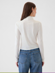 Базовий лонгслів GAP 1159836995 (Білий XXL)