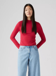 Женский лонгслив Levi's 1159837837 (Красный M)