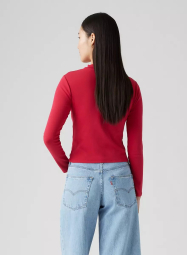 Женский лонгслив Levi's 1159837837 (Красный M)