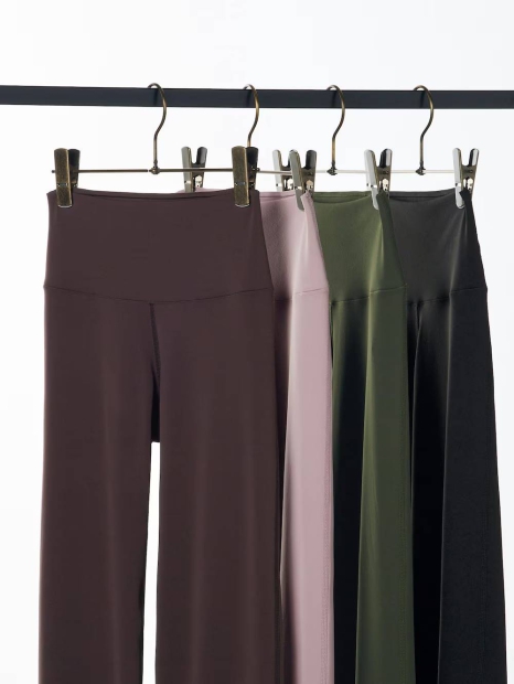 М'які розкльошені штани Uniqlo лосини 1159827842 (Рожевий XL)