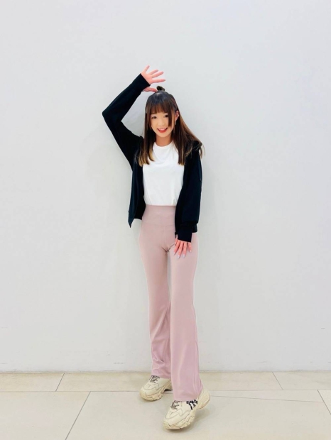 М'які розкльошені штани Uniqlo лосини 1159827842 (Рожевий XL)