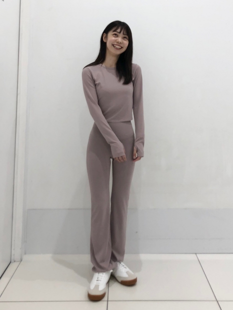 М'які розкльошені штани Uniqlo лосини 1159827842 (Рожевий XL)