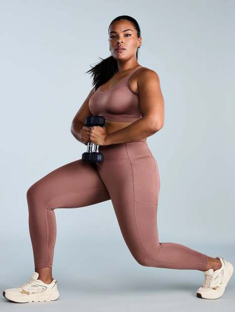 Лосины спортивные Victoria's Secret леггинсы 1159831923 (Розовый S)