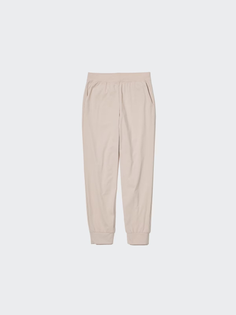 Женские спортивные штаны UNIQLO HEATTECH джоггеры с технологией AIRism 1159832712 (Бежевый XL)
