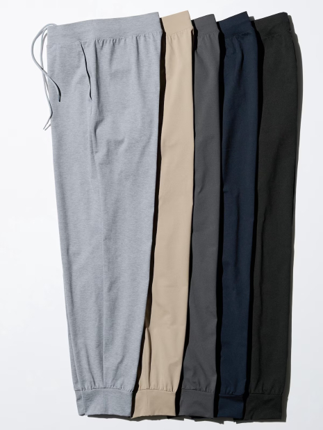 Женские спортивные штаны UNIQLO HEATTECH джоггеры с технологией AIRism 1159832712 (Бежевый XL)