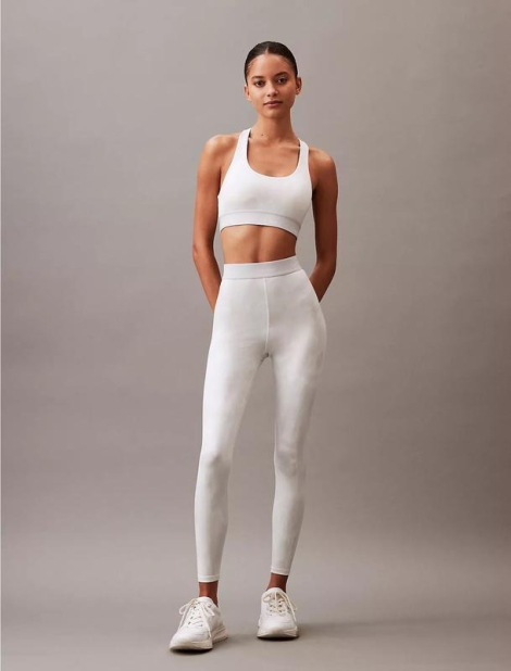 Легінси з високою посадкою Calvin Klein 1159834193 (Білий L)