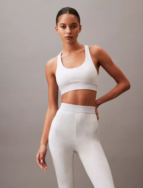 Легінси з високою посадкою Calvin Klein 1159834193 (Білий L)