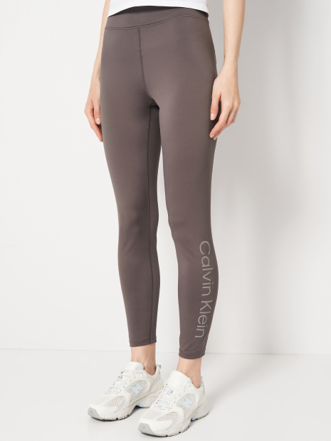 Леггинсы с высокой посадкой Calvin Klein 1159837755 (Серый L)