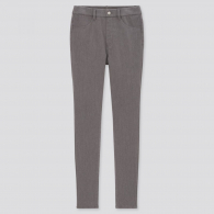 Леггинсы женские Uniqlo стрейчевые брюки лосины 1159761927 (Серый, S)