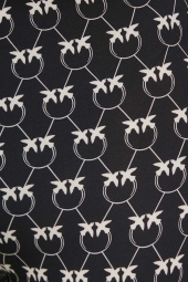 Женские леггинсы Pinko лосины с логотипом 1159795043 (Черный, L)