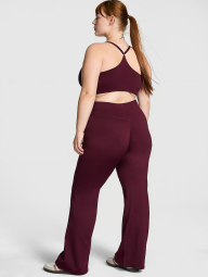Спортивные утепленные лосины Victoria's Secret Pink леггинсы 1159832001 (Бордовый S)