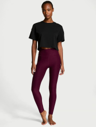Лосины спортивные Victoria's Secret VSX леггинсы 1159832408 (Бордовый M)