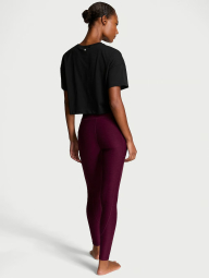 Лосины спортивные Victoria's Secret VSX леггинсы 1159832408 (Бордовый M)