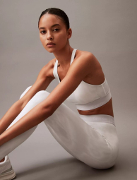 Легінси з високою посадкою Calvin Klein 1159834193 (Білий L)