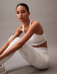 Легінси з високою посадкою Calvin Klein 1159834193 (Білий L)