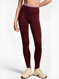 Лосины спортивные Victoria's Secret Pink леггинсы 1159834332 (Бордовый S)