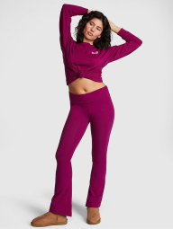 Спортивные лосины Victoria's Secret Pink леггинсы 1159835294 (Розовый XXL)