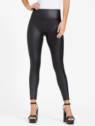 Жіночі лосини GUESS зі штучної шкіри 1159836330 (Чорний XL)