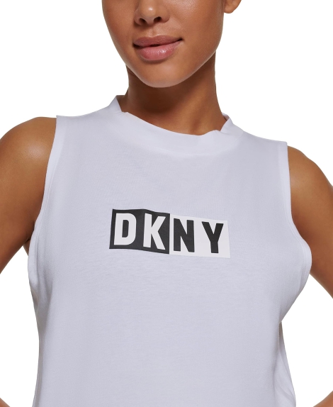 Женская майка DKNY с логотипом 1159803839 (Белый, XL)