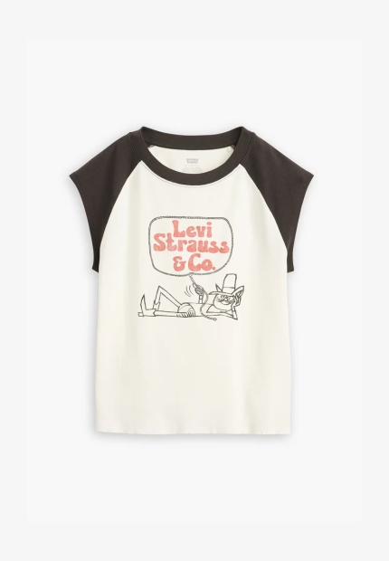 Майка женская Levi's Graphic Anywear Tank 1159820136 (Черный/Бежевый M)