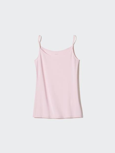 Женская майка Uniqlo AIRism Camisole 1159826363 (Розовый XXL)
