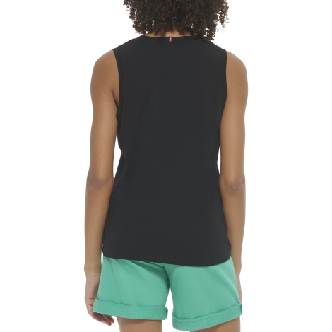 Женская майка Tommy Hilfiger Sport с логотипом 1159832516 (Черный S)