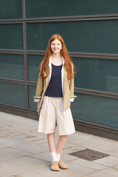 Женская майка со вшитыми чашками Uniqlo 1159834095 (Синий S)