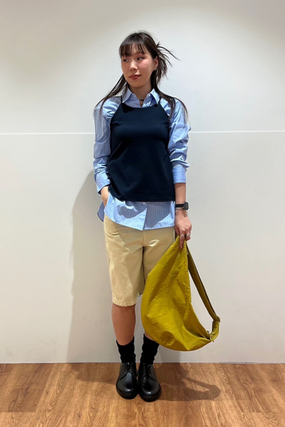 Женская майка со вшитыми чашками Uniqlo 1159834095 (Синий S)