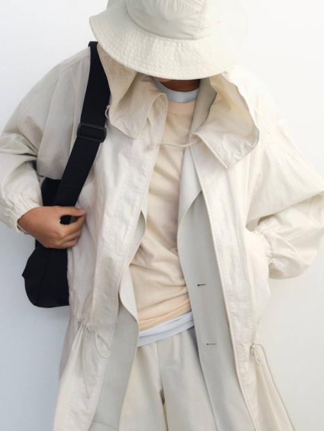 Длинная майка из полупрозрачного хлопка SUPIMA Uniqlo 1159834472 (Молочный S)