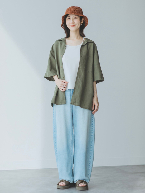 Майка жіноча з вшитими чашками Uniqlo 1159836090 (Молочний S)
