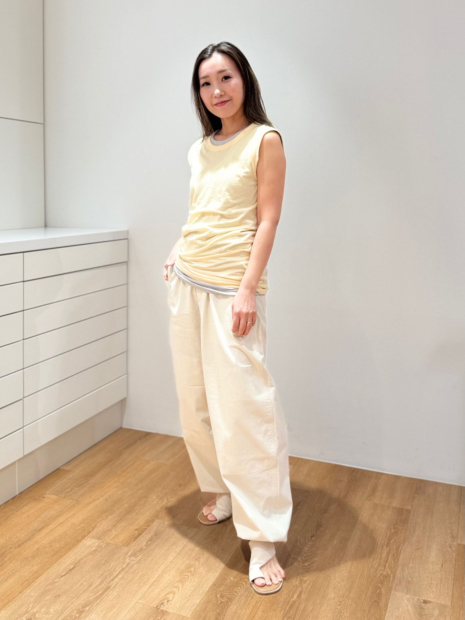 Майка з напівпрозорої бавовни SUPIMA Uniqlo 1159836239 (Сірий S)