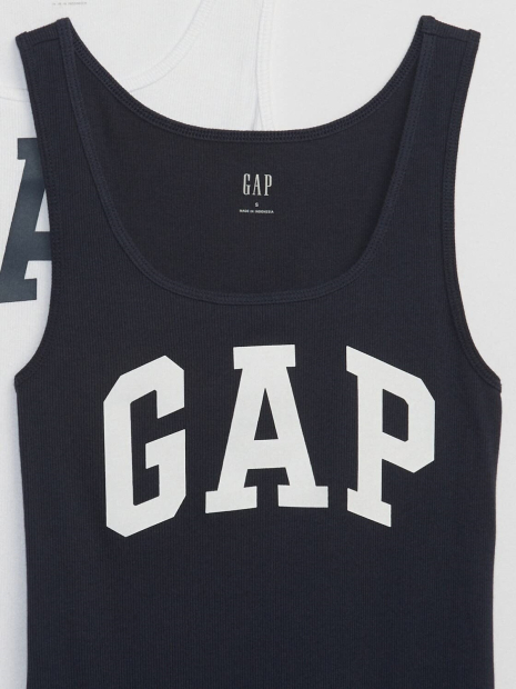 Комплект жіночих футболок GAP з логотипом 1159837214 (Синій/Білий M)