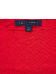Майка жіноча Tommy Hilfiger з рюшами 1159823731 (Червоний L)