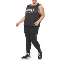 Женская сетчатая майка DKNY с логотипом 1159832537 (Черный 1X)