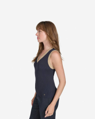 Женская вязаная майка Tommy Hilfiger 1159835508 (Синий XL)