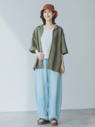 Майка жіноча з вшитими чашками Uniqlo 1159836090 (Молочний S)