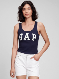 Комплект жіночих футболок GAP з логотипом 1159837214 (Синій/Білий M)