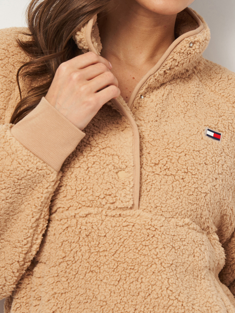 Анорак из искусственной овчины Tommy Hilfiger 1159828153 (Коричневый L)