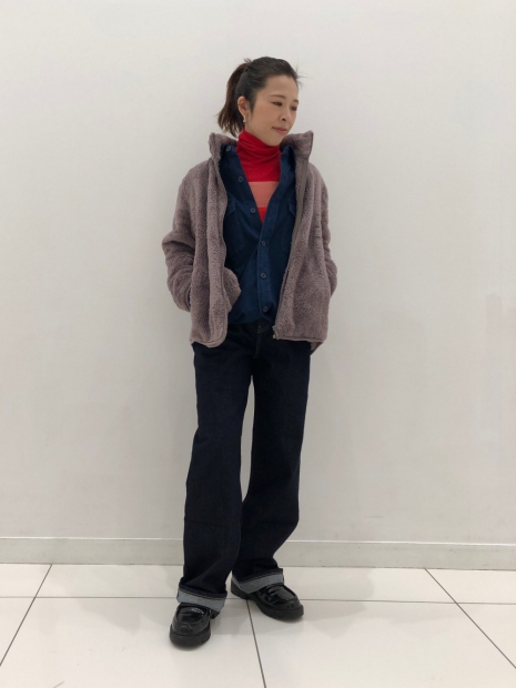 Куртка на молнии UNIQLO из искусственного меха 1159828547 (Коричневый XS)