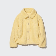 Хутряна куртка Uniqlo на флісі 1159796052 (Жовтий, M)