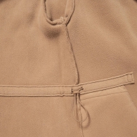 Пальто из экомеха Uniqlo с флисовой подкладкой 1159799334 (Коричневый, S)