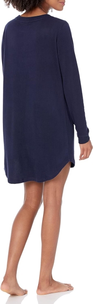 Домашнее платье для сна Tommy Hilfiger теплое платье 1159796937 (Синий, M)