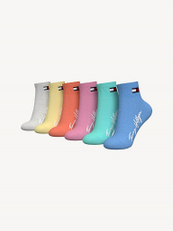 Набор носков Tommy HIlfiger короткие 1159766317 (Разные цвета, One size)