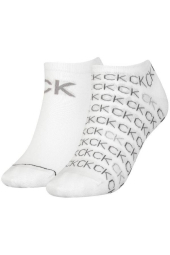 Женские короткие носки Calvin Klein набор 1159780293 (Белый, One size)