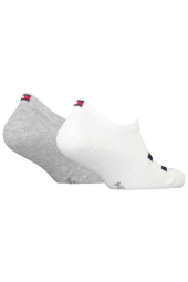 Набор женских носков от Tommy Hilfiger с логотипом 1159780313 (Белый/Серый, 39-42)