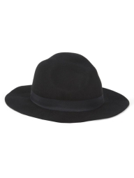 Женская шляпа Calvin Klein панама с логотипом 1159805145 (Черный, One size)