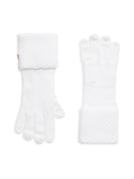 Женские перчатки Calvin Klein 1159829457 (Белый One size)
